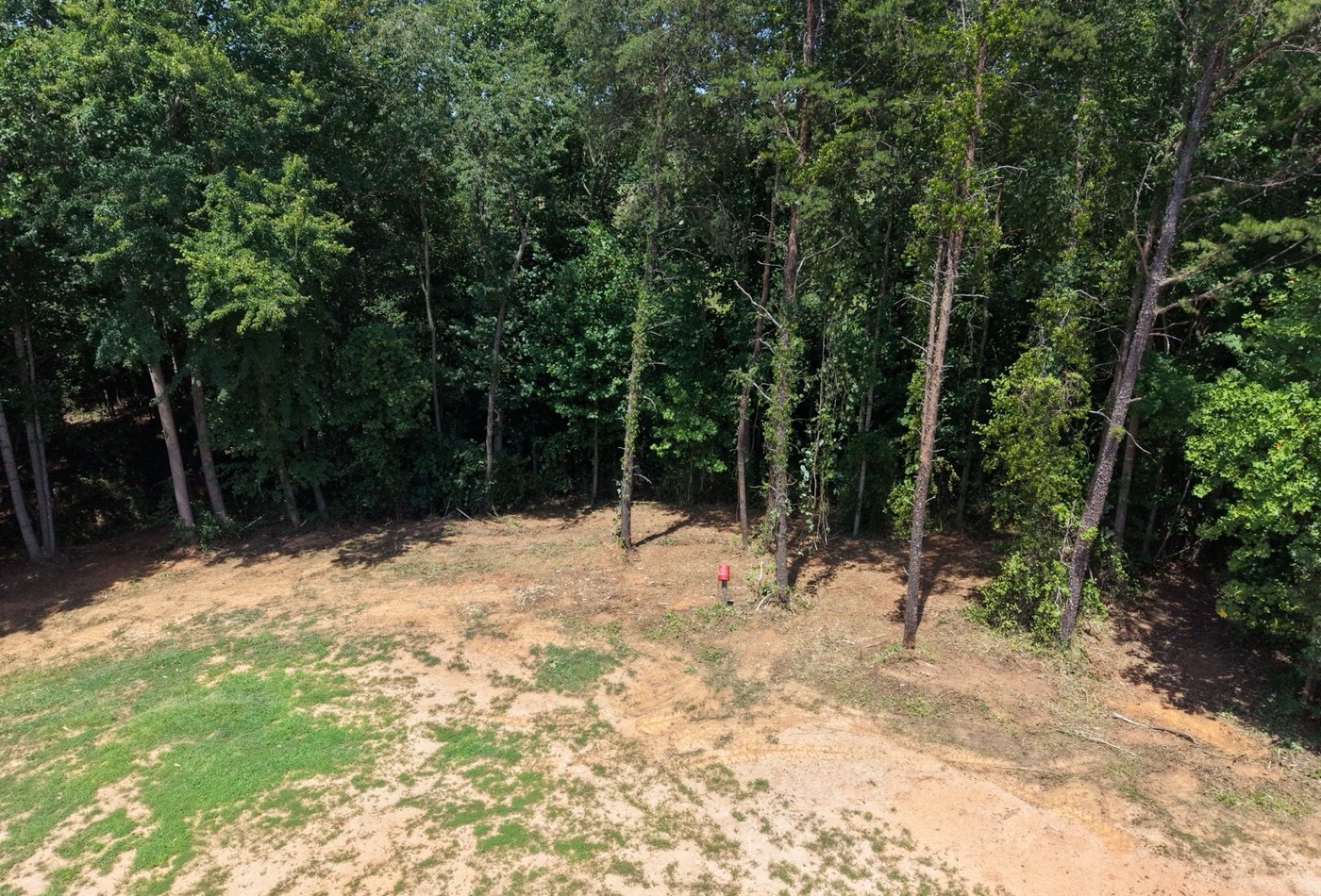 Property after land clearing