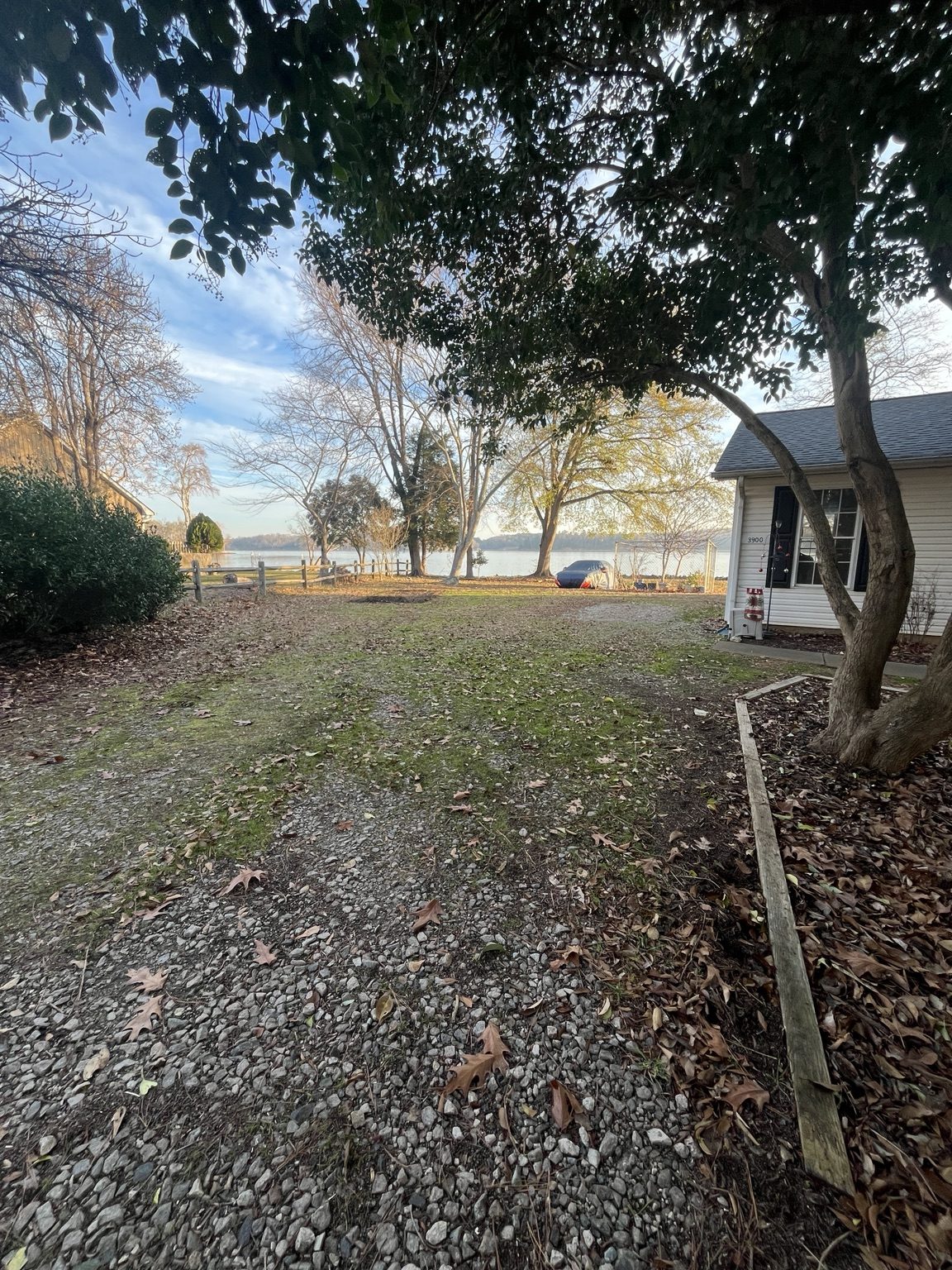 Lakefront property work